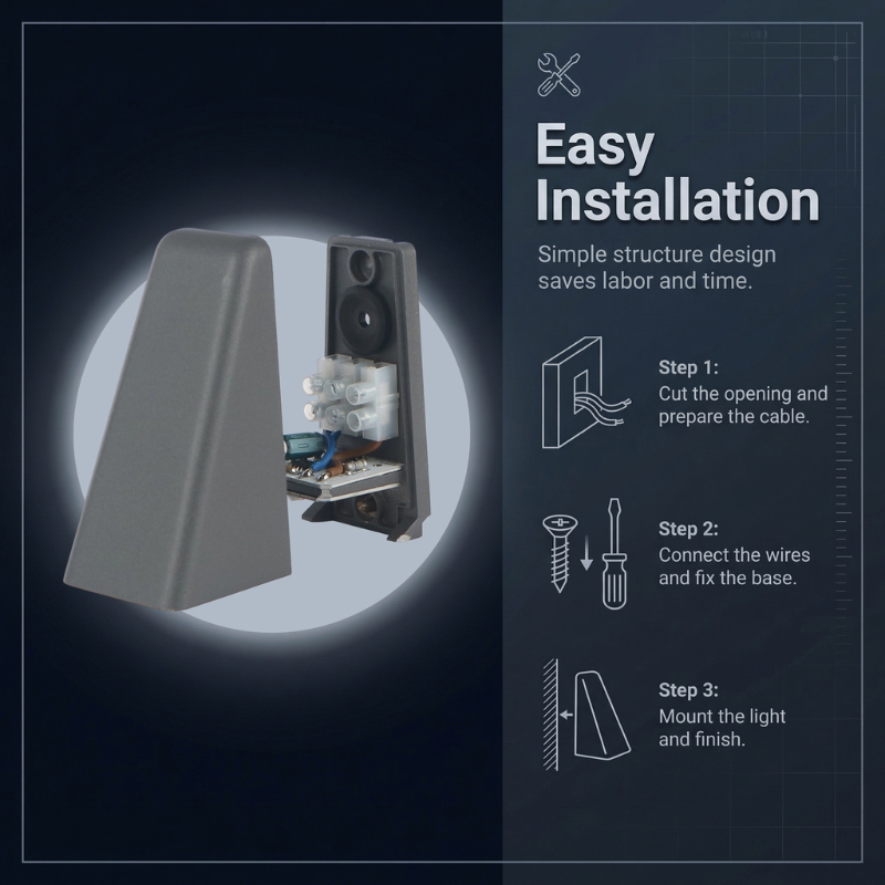 outdoor step lamp - Image 4