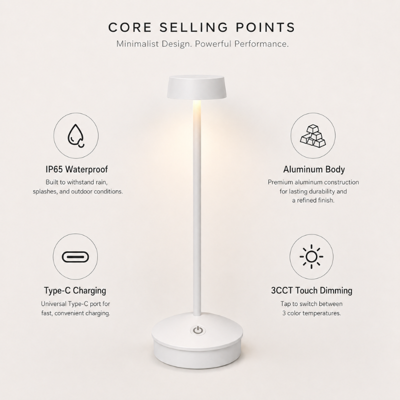 Outdoor table lamp-120017 - الصورة 2
