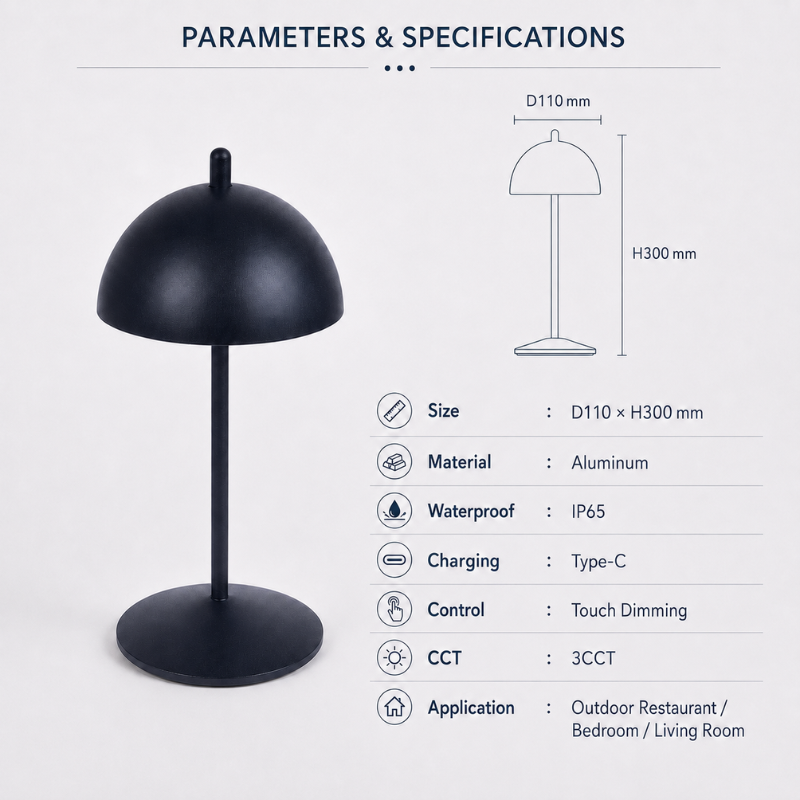 Outdoor table lamp-120019 - الصورة 4